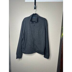 Perry Ellis Men's‎ Gray Long Sleeve Zip Up Sweatshirt, zip up sweatshirt,